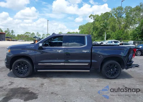 2022 Chevrolet Silverado 1500 4Wd Short Bed High Country из США, поврежденный, VIN 2GCUDJED1N1513549